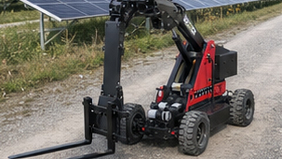 Can Radio Interference Affect a Remote Forklift on a Busy Worksite? - remote-control rough terrain forklift 2