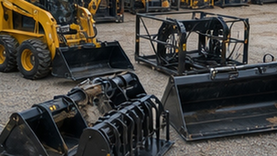Skid Steer Case: Choosing Attachments for a Small Equipment Rental Fleet - skid steer loader 4