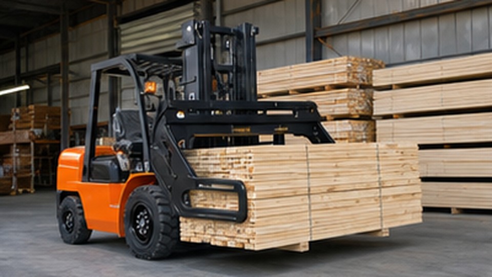 What Diesel Forklift Gradeability Is Needed for a Loaded Yard Ramp? - diesel forklift 2