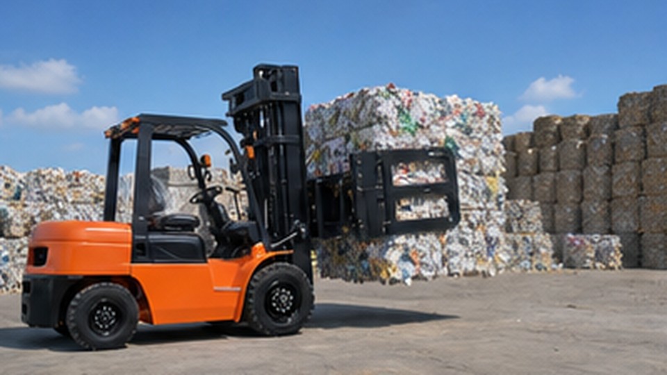 What Diesel Forklift Gradeability Is Needed for a Loaded Yard Ramp? - diesel forklift 3
