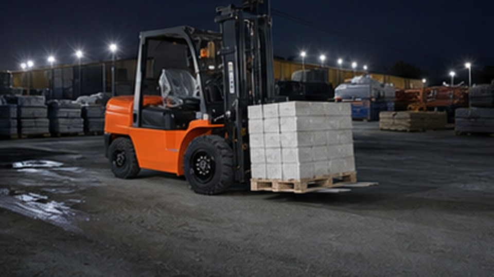 Can a 3-Ton Diesel Forklift Load Containers Without Damaging the Floor? - diesel forklift 3