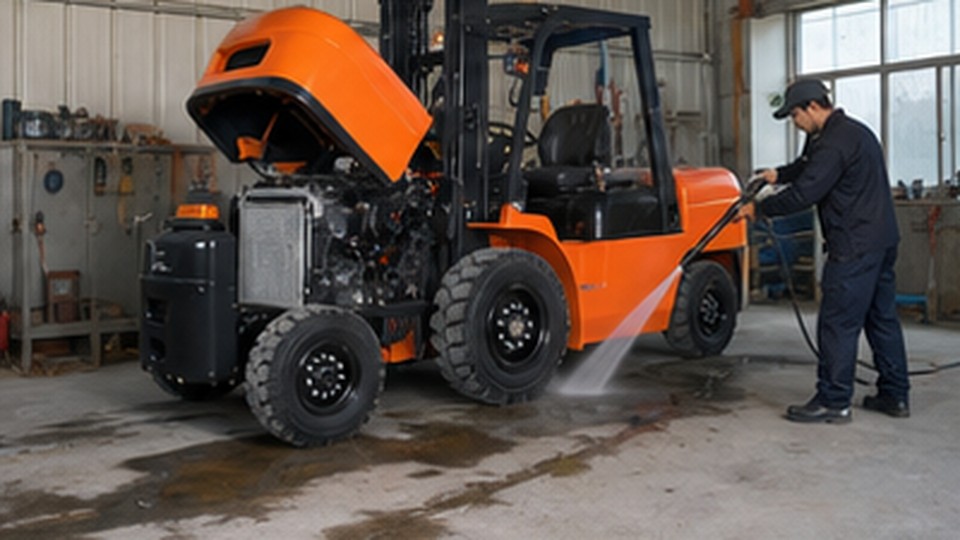 Can a 3-Ton Diesel Forklift Load Containers Without Damaging the Floor? - diesel forklift 4
