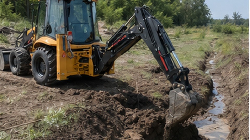 Which Backhoe Loader Front Bucket Fits Soil, Gravel and Wet Clay? - backhoe loader 3
