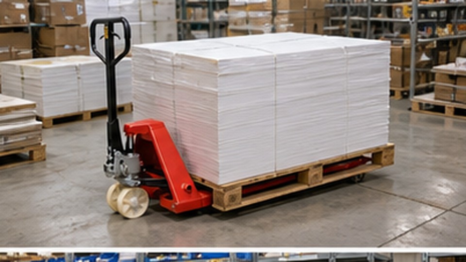 Single or Tandem Load Rollers: Which Pallet Truck Crosses Thresholds Better? - manual pallet truck 3