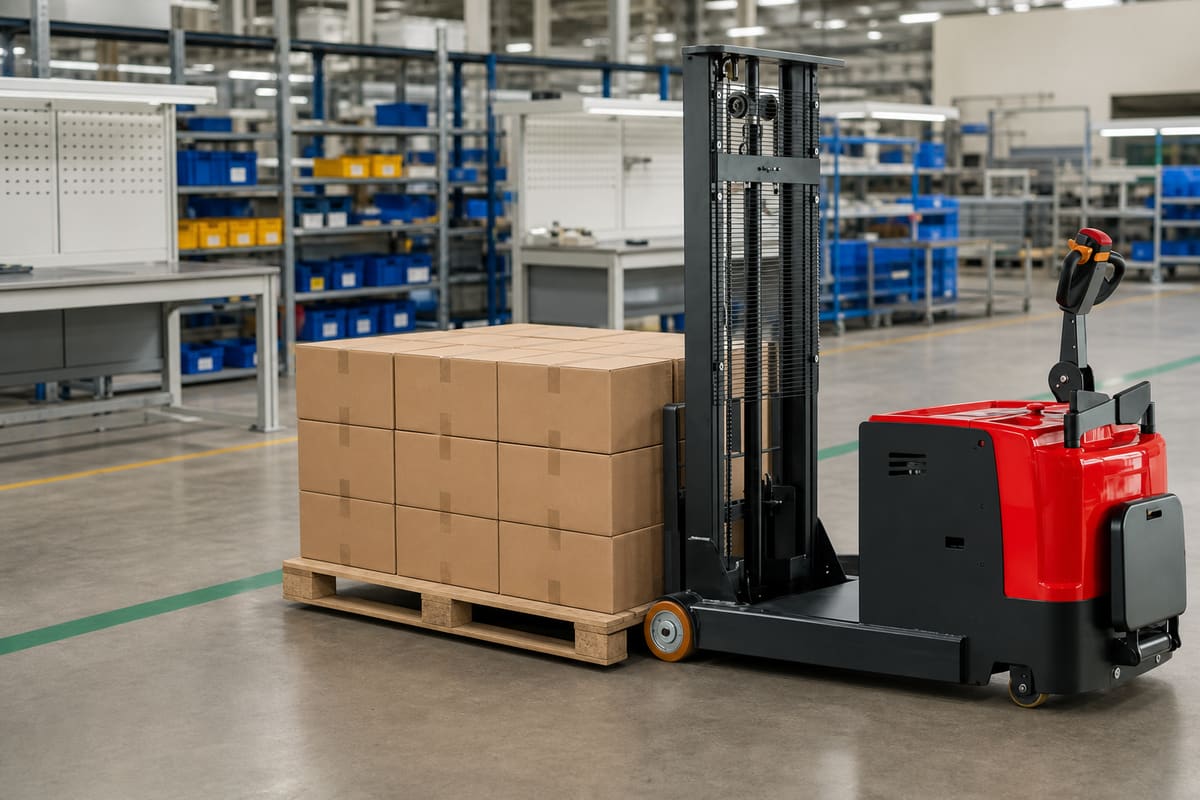 CPDB15/20 Standard Counterbalance Electric Stacker 2