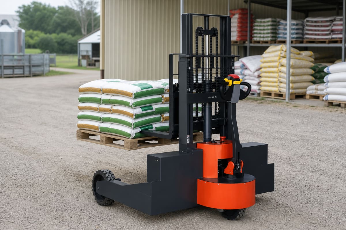 CDDH All-Terrain Electric Pallet Stacker 1