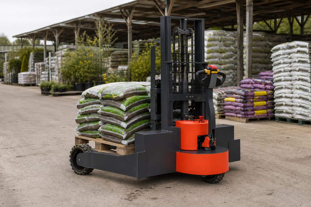 CDDH All-Terrain Electric Pallet Stacker 2