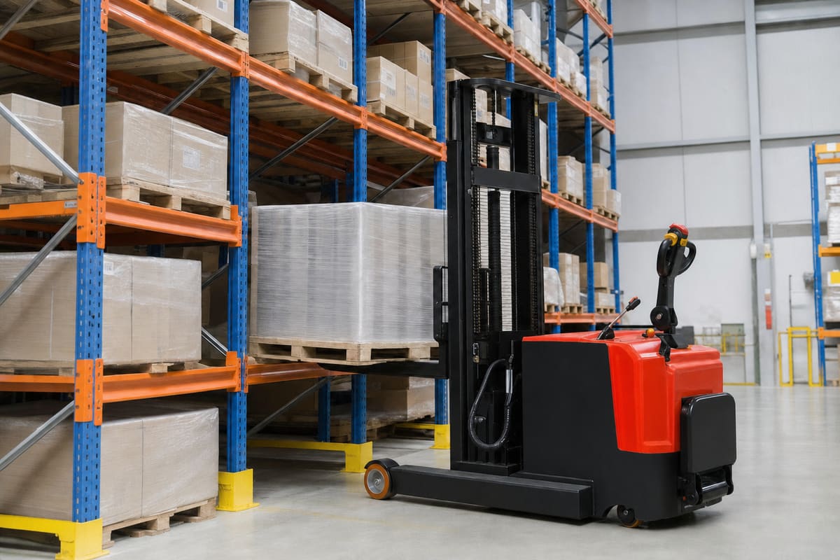 CQDA Electric Reach Pallet Stacker 1