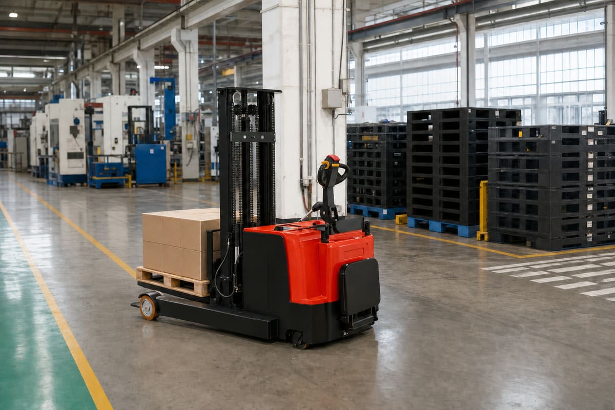 CQDA Electric Reach Pallet Stacker 2