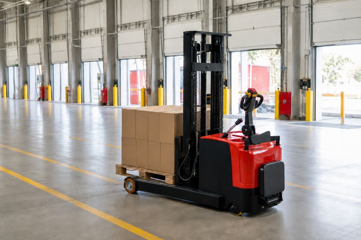 CQDA Electric Reach Pallet Stacker 3