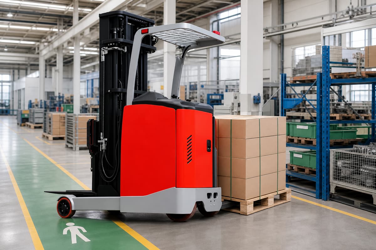 ZGLOADER / MYZG CQD15M-80S Electric Reach Truck production material supply