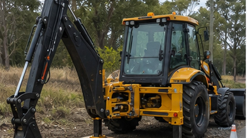 How Large Should Backhoe Loader Stabilizer Pads Be on Soft Ground? - backhoe loader 1