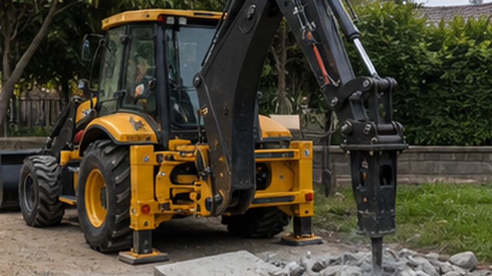 How Large Should Backhoe Loader Stabilizer Pads Be on Soft Ground? - backhoe loader 4
