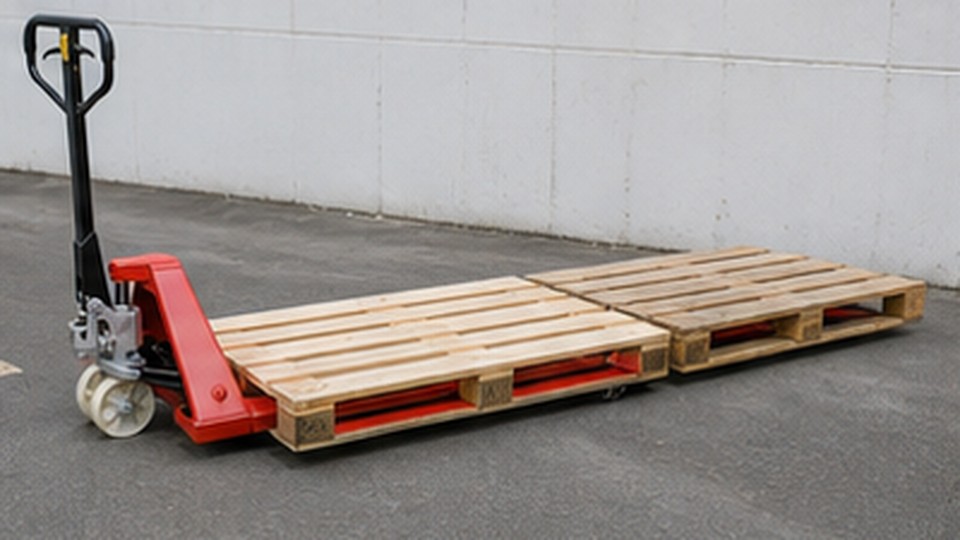 Can a Manual Pallet Truck Be Used Safely on a Warehouse Ramp? - manual pallet truck 2
