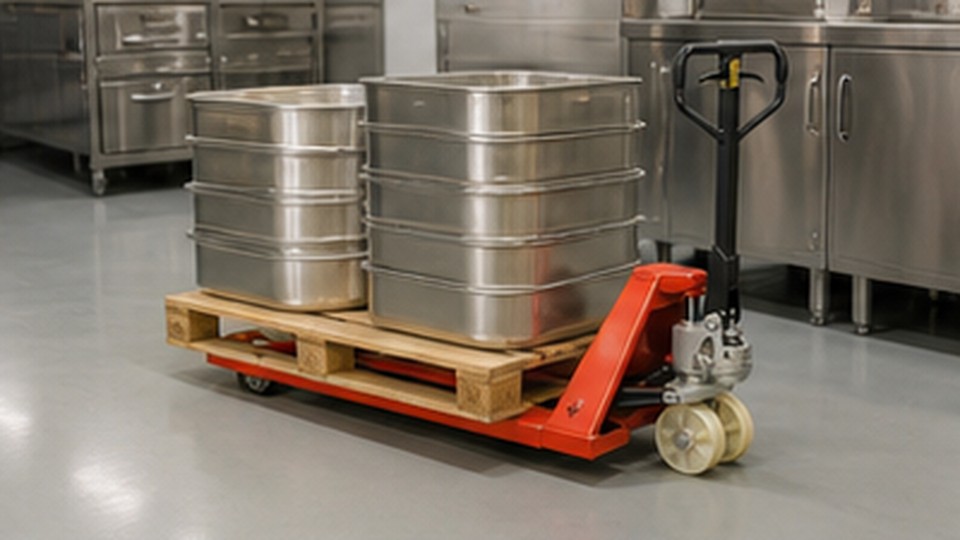 Can a Manual Pallet Truck Be Used Safely on a Warehouse Ramp? - manual pallet truck 3