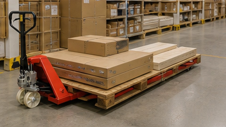 Why Does a Hand Pallet Truck Lower Too Fast with Fragile Loads? - manual pallet truck 4