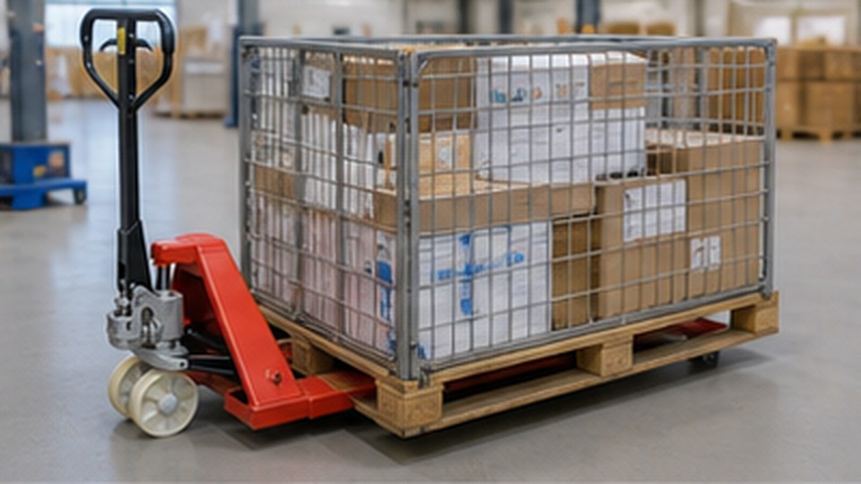 Which Hand Pallet Truck Fits Four-Way Pallets and Closed Bottom Boards? - manual pallet truck 2