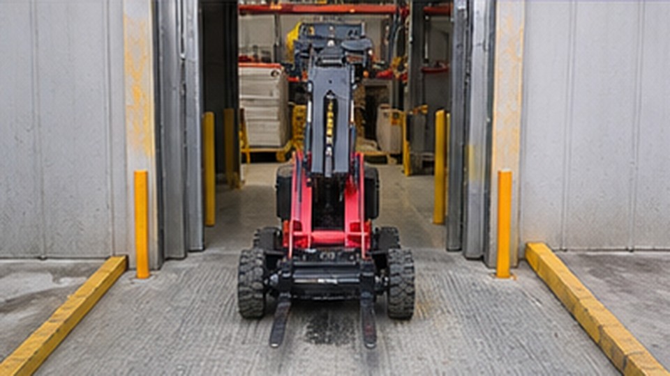 What Happens When a Remote Forklift Controller Battery Runs Low? - remote-control rough terrain forklift 1