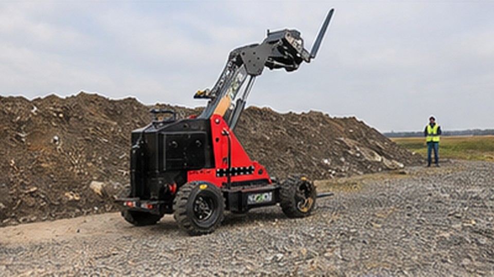 What Happens When a Remote Forklift Controller Battery Runs Low? - remote-control rough terrain forklift 3