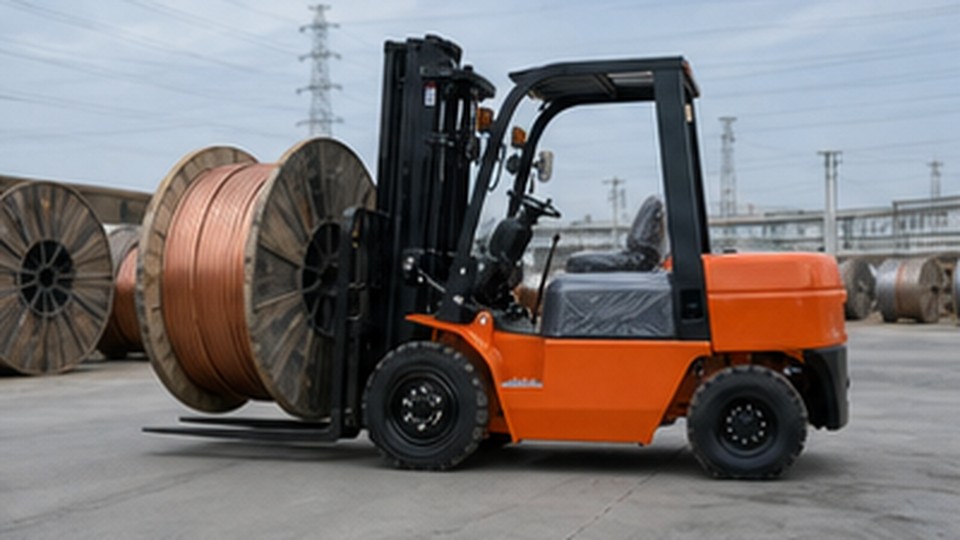 Why Does a Torque-Converter Diesel Forklift Suit Stop-and-Go Yard Work? - diesel forklift 3
