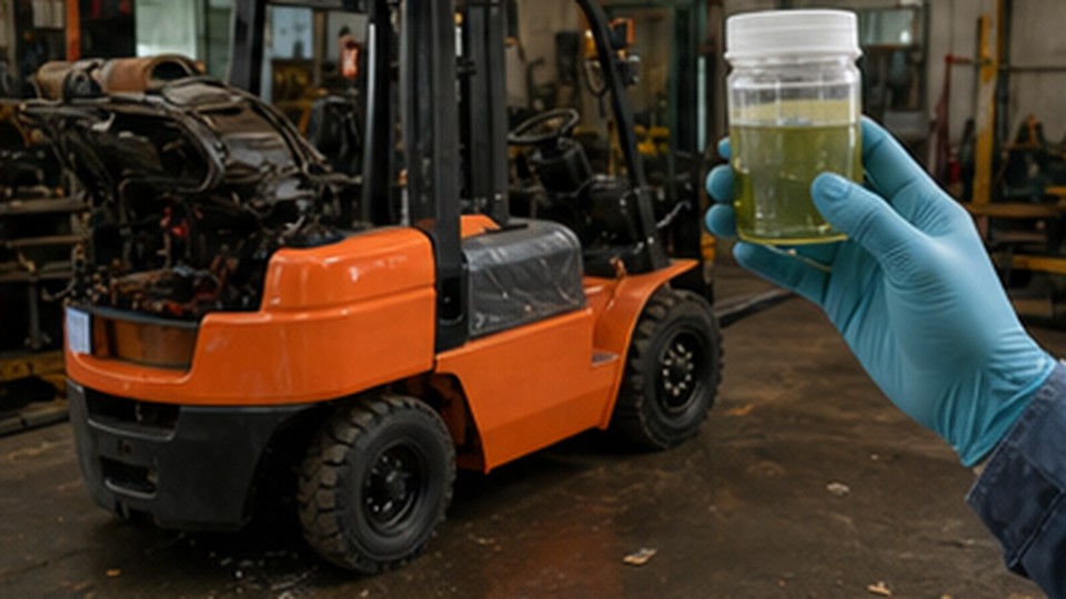 Diesel Forklift Foundry Case: Choosing Tires for Hot Casting Loads - diesel forklift 3