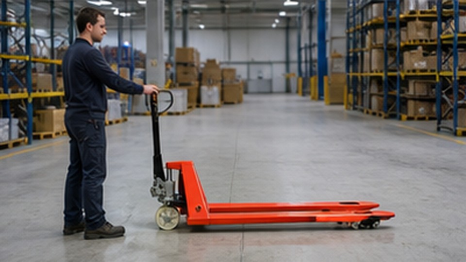 How Many Pump Strokes Should a Hand Pallet Truck Need to Lift a Load? - manual pallet truck 2