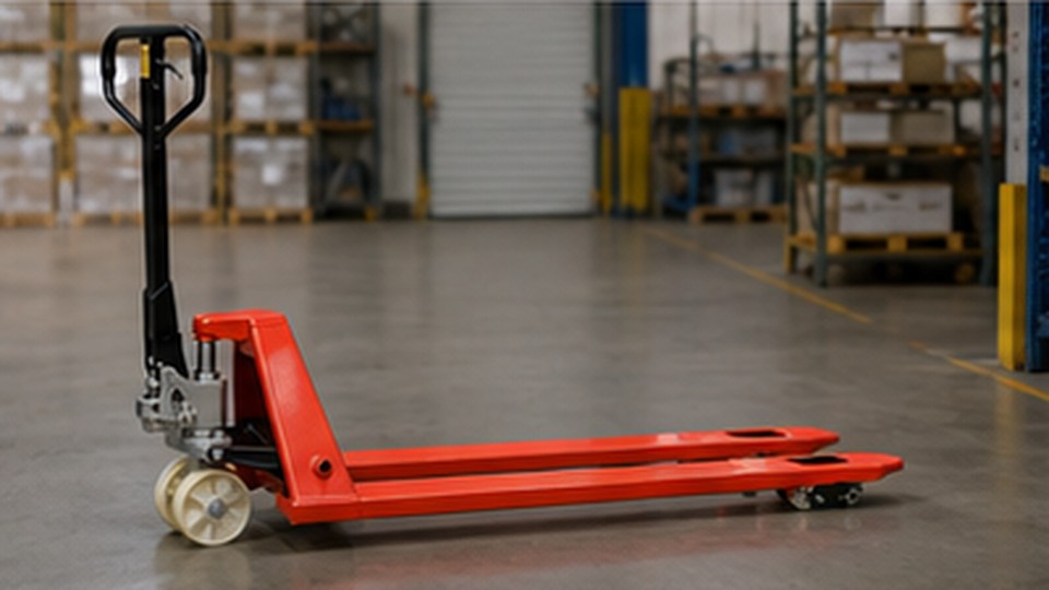 Which Hand Pallet Truck Handle Design Reduces Operator Strain? - manual pallet truck 2