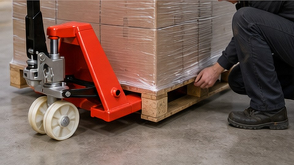 Which Hand Pallet Truck Handle Design Reduces Operator Strain? - manual pallet truck 4