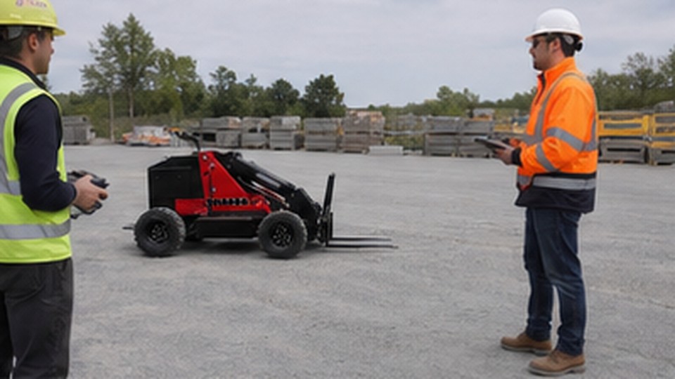 Can a Geofence Make Remote Forklift Operation Safer? - remote-control rough terrain forklift 3