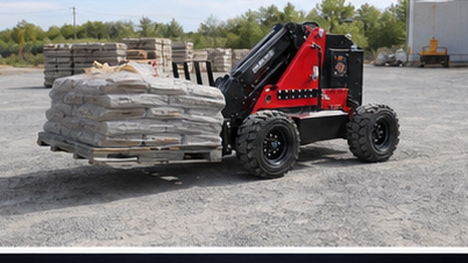 Remote Forklift Case: Measuring Safe Stop Distance with a Loaded Pallet - remote-control rough terrain forklift 1