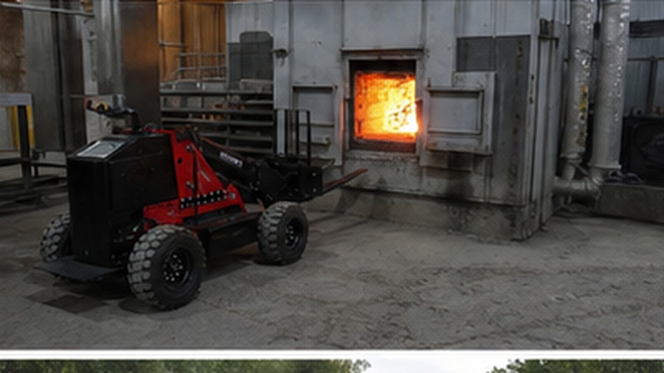 Remote Forklift Case: Measuring Safe Stop Distance with a Loaded Pallet - remote-control rough terrain forklift 2