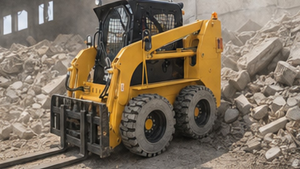 How Can Buyers Improve Rear Visibility on a Skid Steer Worksite? - skid steer loader 4