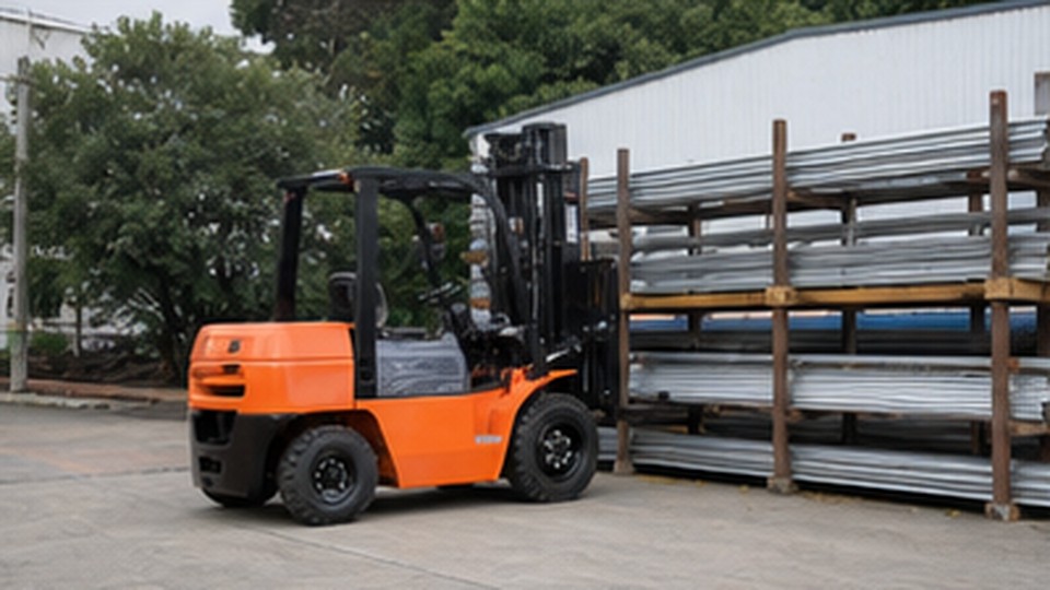 Duplex or Triplex Mast: Which Diesel Forklift Fits Outdoor Storage Racks? - diesel forklift 1