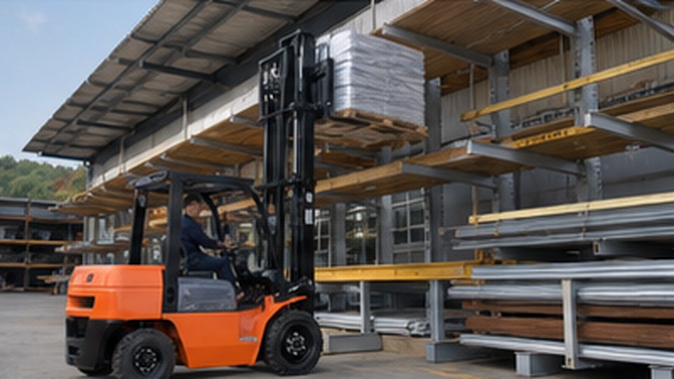 Duplex or Triplex Mast: Which Diesel Forklift Fits Outdoor Storage Racks? - diesel forklift 2