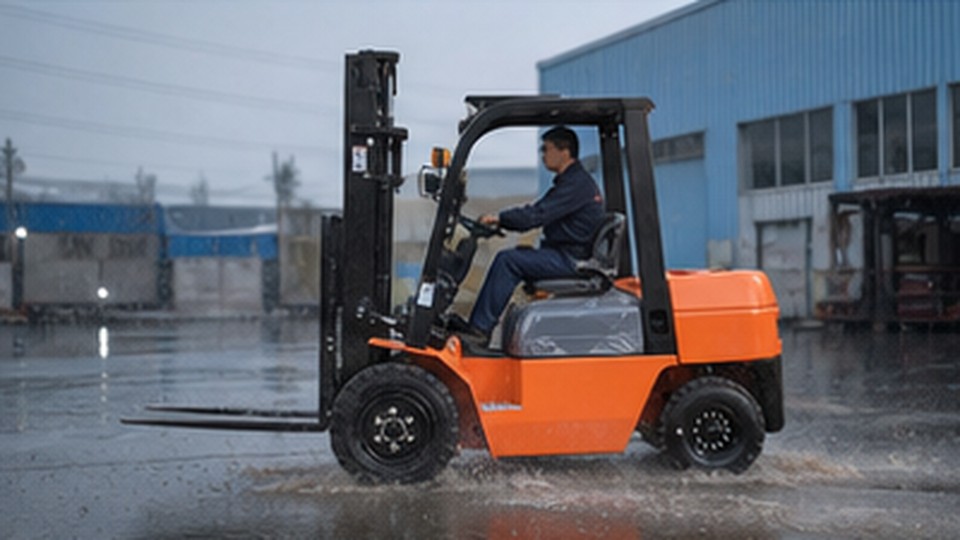Duplex or Triplex Mast: Which Diesel Forklift Fits Outdoor Storage Racks? - diesel forklift 4