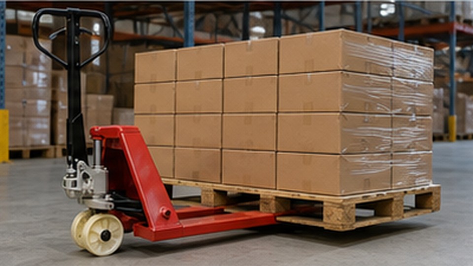 How Does a Hand Pallet Truck Overload Valve Protect the Pump and Forks? - manual pallet truck 2