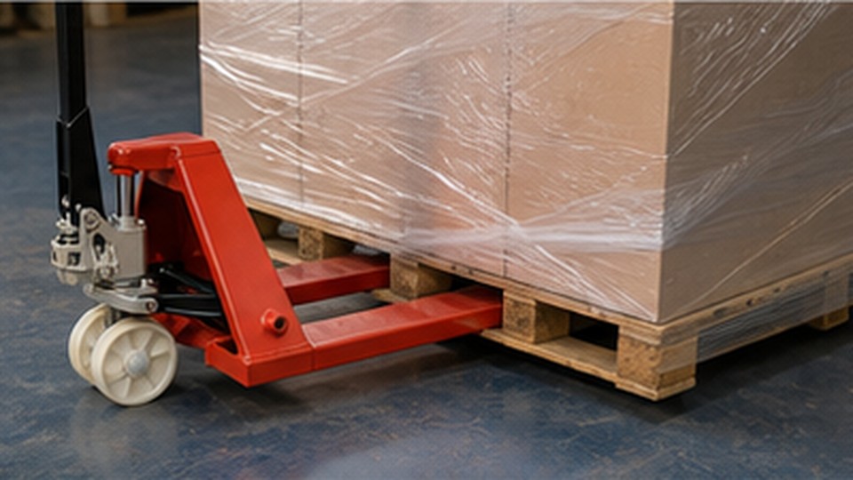 How Does a Hand Pallet Truck Overload Valve Protect the Pump and Forks? - manual pallet truck 4