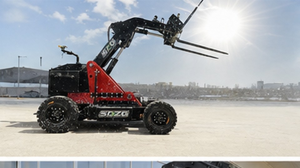 Remote Forklift Case: Protecting the Controller During Outdoor Rain - remote-control rough terrain forklift 2