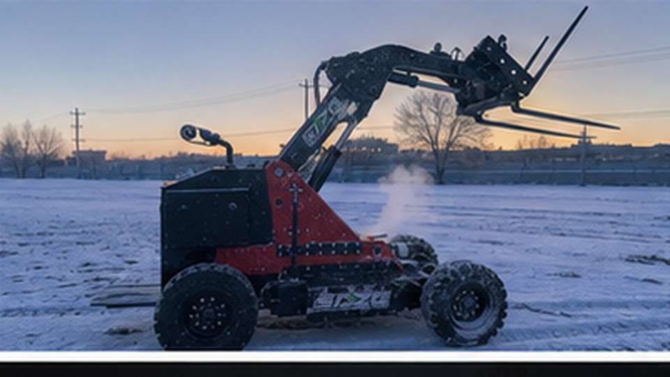 Remote Forklift Case: Protecting the Controller During Outdoor Rain - remote-control rough terrain forklift 3