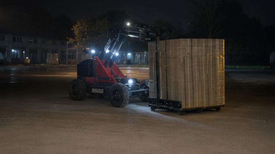 When Should a Remote Forklift Load Camera Be Recalibrated? - remote-control rough terrain forklift 3