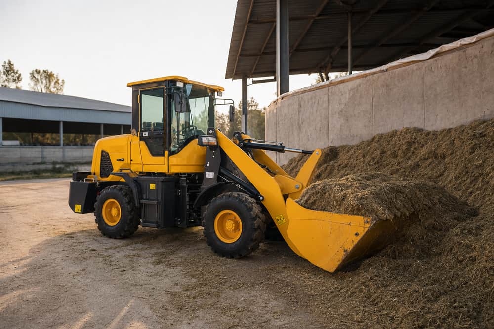 ZL928C Silage and livestock-yard work