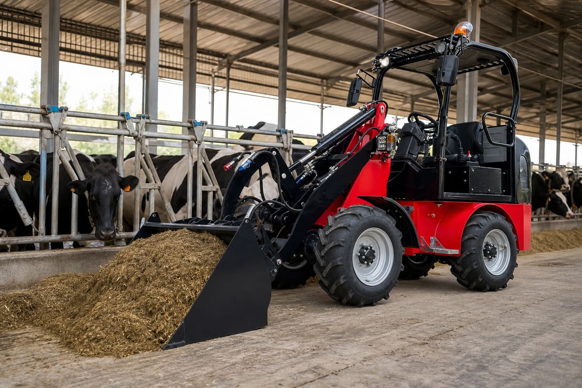 ZG20E electric loader application 1