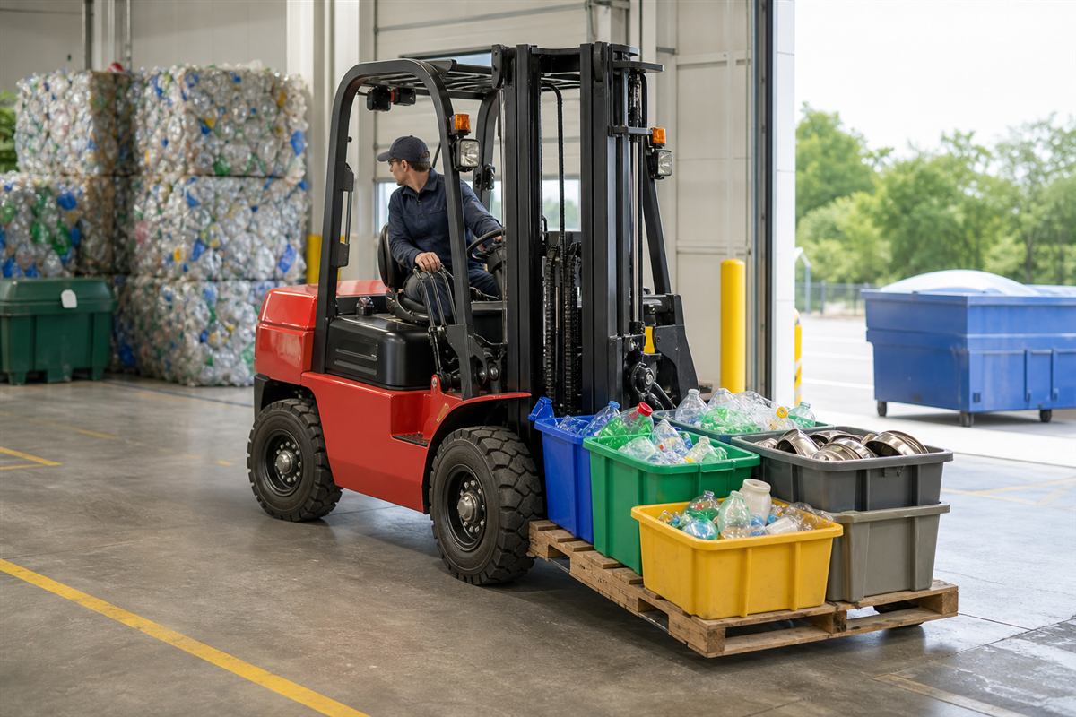 ZGLOADER / MYZG CPC20 2 Ton Diesel Forklift application 1