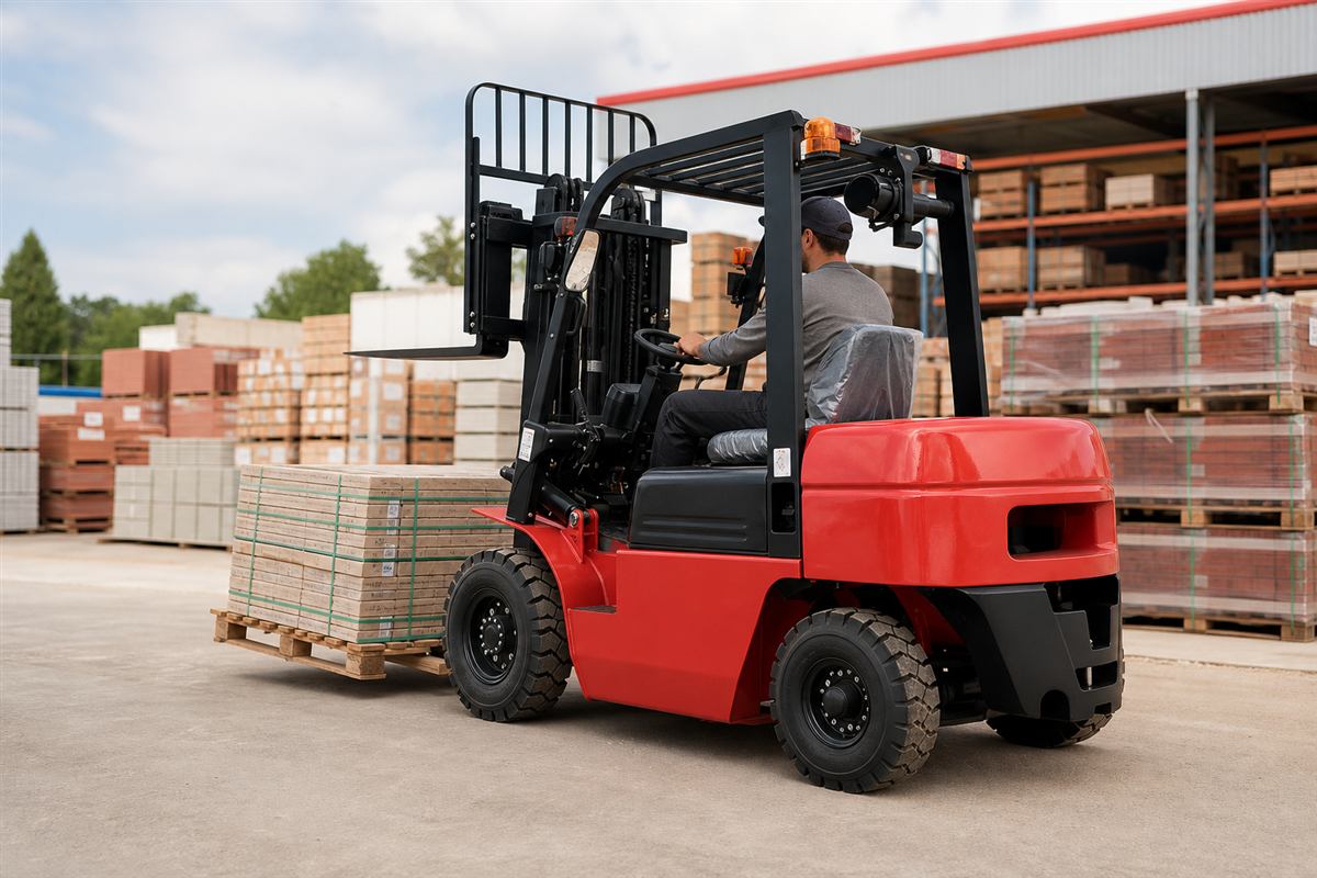 ZGLOADER / MYZG CPC25 2.5 Ton Diesel Forklift application 1