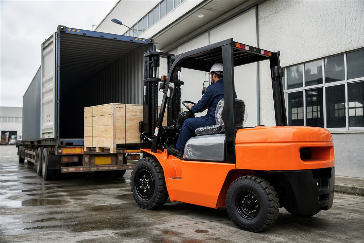 ZGLOADER / MYZG CPC30 3 Ton Diesel Forklift application 3