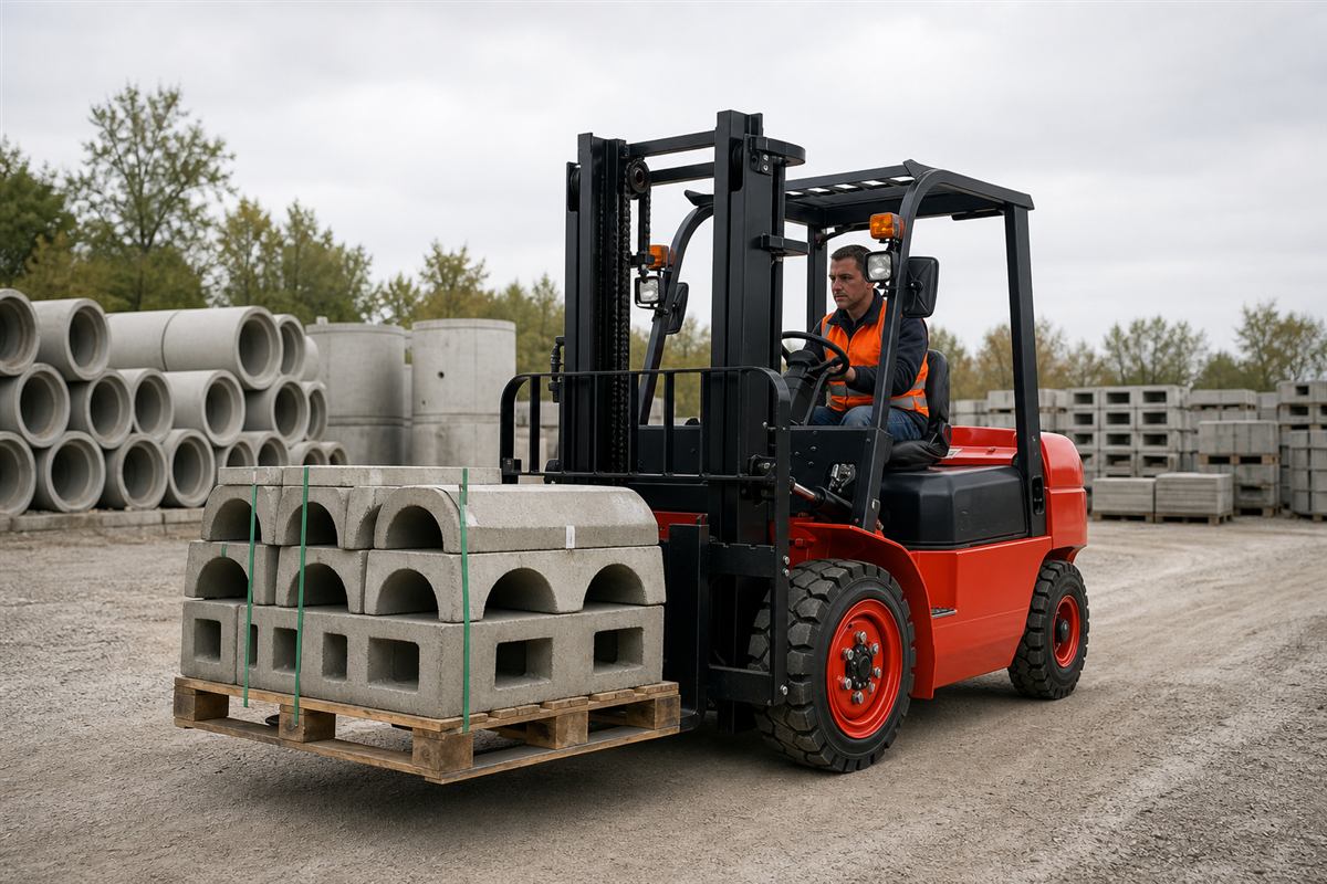 ZGLOADER / MYZG CPC35 3.5 Ton Diesel Forklift application 1