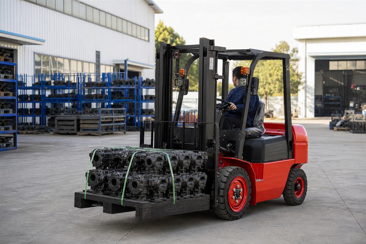 ZGLOADER / MYZG CPC35 3.5 Ton Diesel Forklift application 2