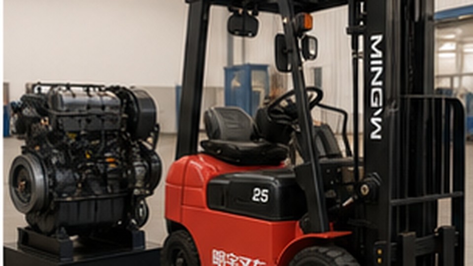 Why Does an LPG Forklift Cylinder Frost During Heavy Work? - LPG forklift 1