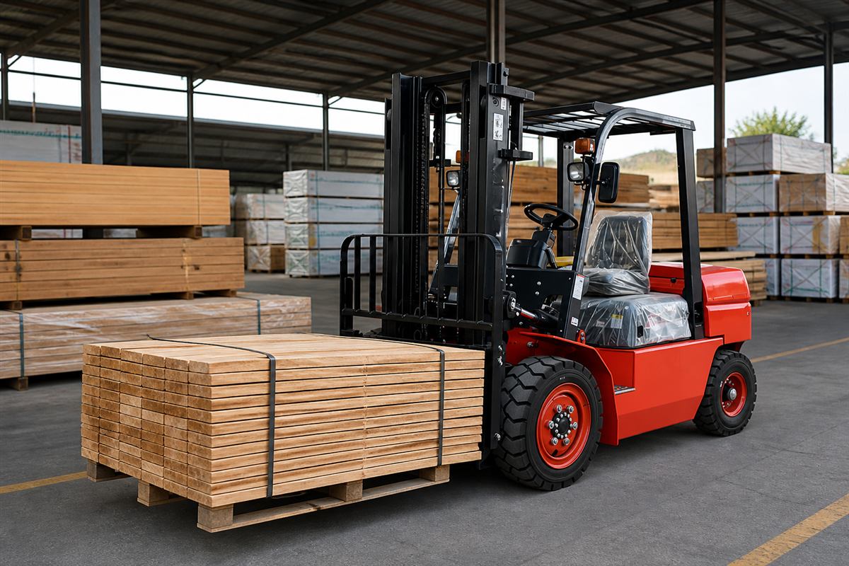 ZGLOADER / MYZG CPC40 4 Ton Diesel Forklift application 1