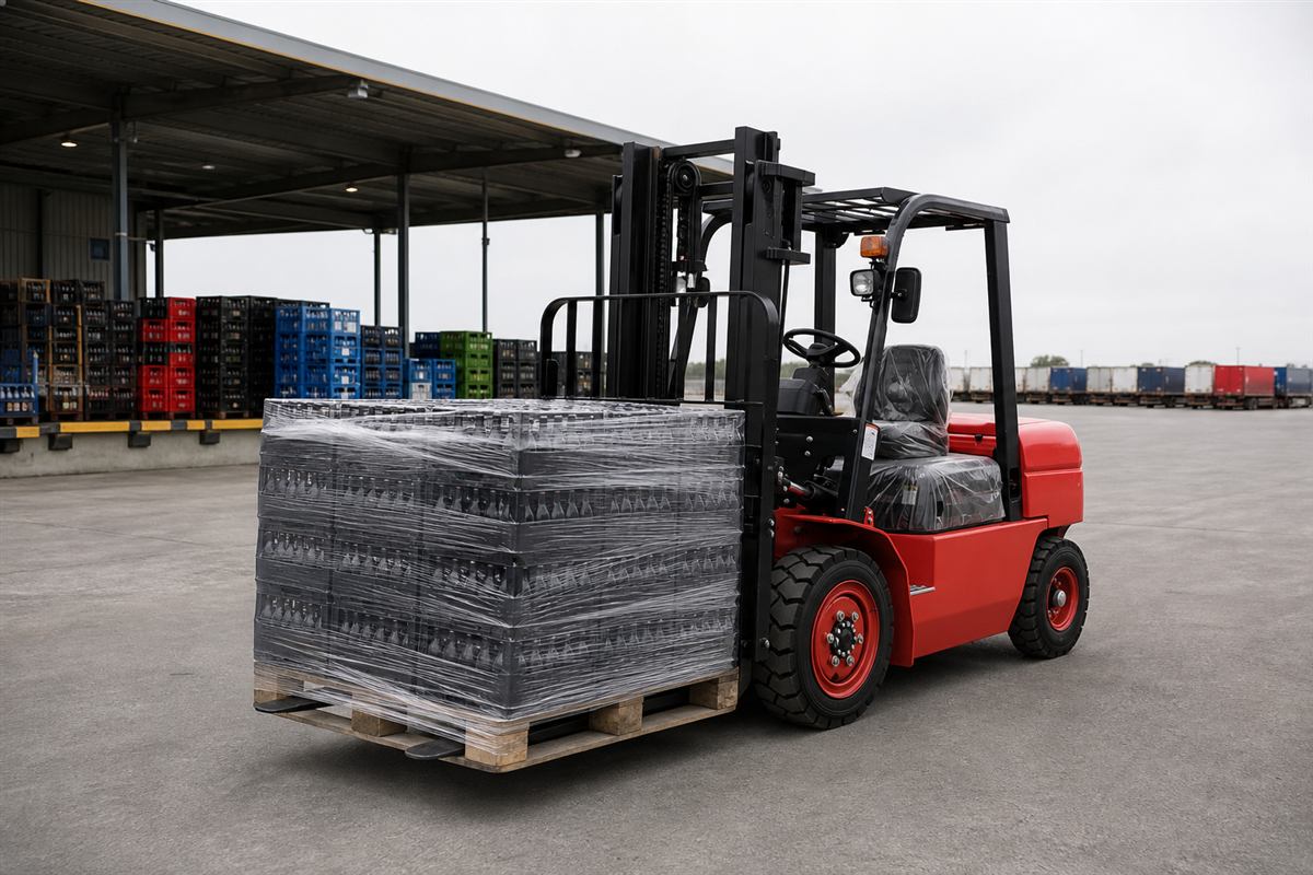ZGLOADER / MYZG CPC40 4 Ton Diesel Forklift application 3